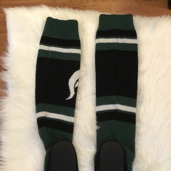 Michigan State Spartans sweater sock slippers - Picture 5 of 10